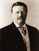 U.S. President Theodore Roosevelt (1858-1919)
